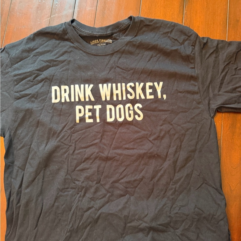Aloha Collection Black Dog Lover Tee
